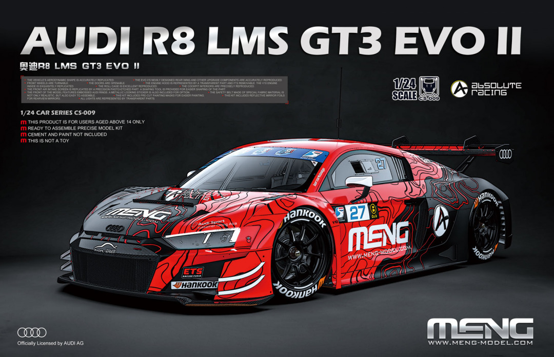 1/24 AUDI R8 LMS GT3 EVO II | AP Modélisme 1/24 AUDI R8 LMS GT3 EVO II | AP Modélisme