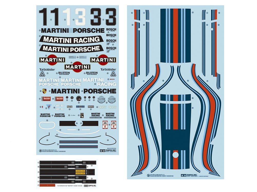 Tamiya 12057 Porsche 935 Martini 1/12 – immagine 3