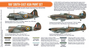 Hataka HTK-CS115 RAF South-East Asia paint set 6x17ml – imagen 3
