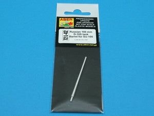 Aber 72L-42 Lufa 100 mm do SU-100 / Russian 100 mm Barrel for SU-100 1/72 – immagine 3