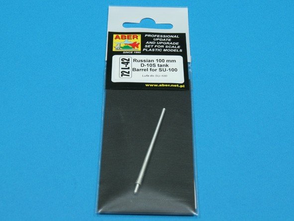 Aber 72L-42 Lufa 100 mm do SU-100 / Russian 100 mm Barrel for SU-100 1/72 – immagine 3