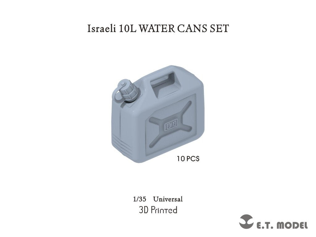 Ensemble de bidons d&amp;#39;eau israéliens ET Model P35-315 de 10 L (impression 3D) à l&amp;#39;échelle 1/35