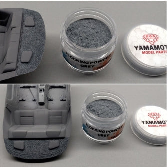 Yamamoto YMPF004 Flocking Powder Grey – Bild 2