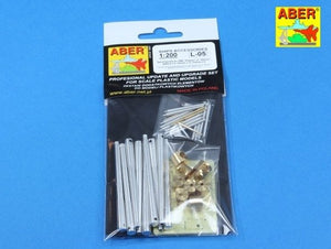 Aber 200L-05 Set of barrels for HMS Rodney or Nelson - 405mm x 9, 152mm x 12, 102mm x 6 1/200 – zdjęcie 5