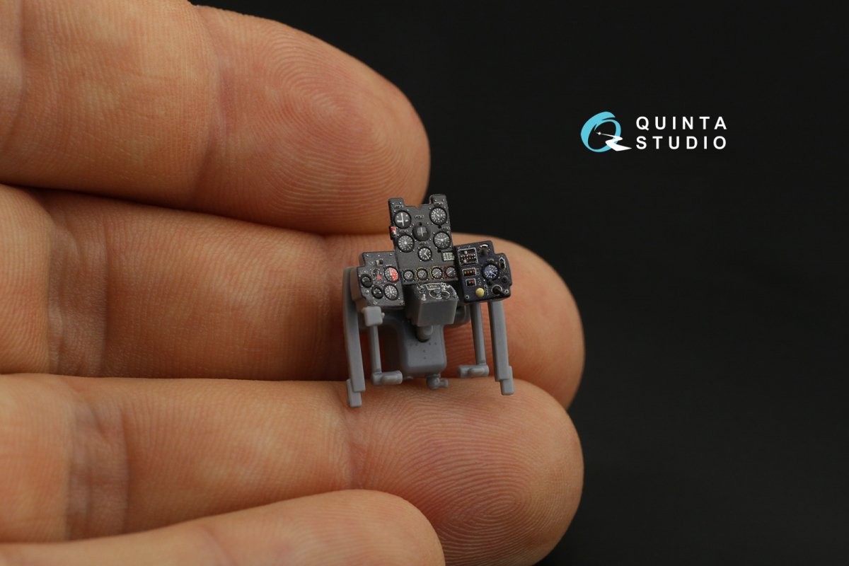 Quinta Studio QD48141 Ki-61-Id 3D-Printed &amp;amp; coloured Interior on decal paper (Tamiya) 1/48 – zdjęcie 2