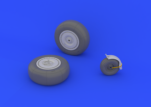 Eduard 632024 Ju 88 wheels late 1/32 (Revell) – zdjęcie 3