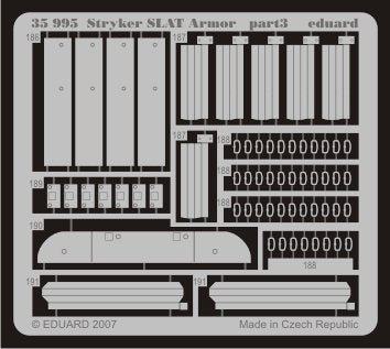 Eduard 35995 Stryker slat armour 1/35 Trumpeter – Bild 3