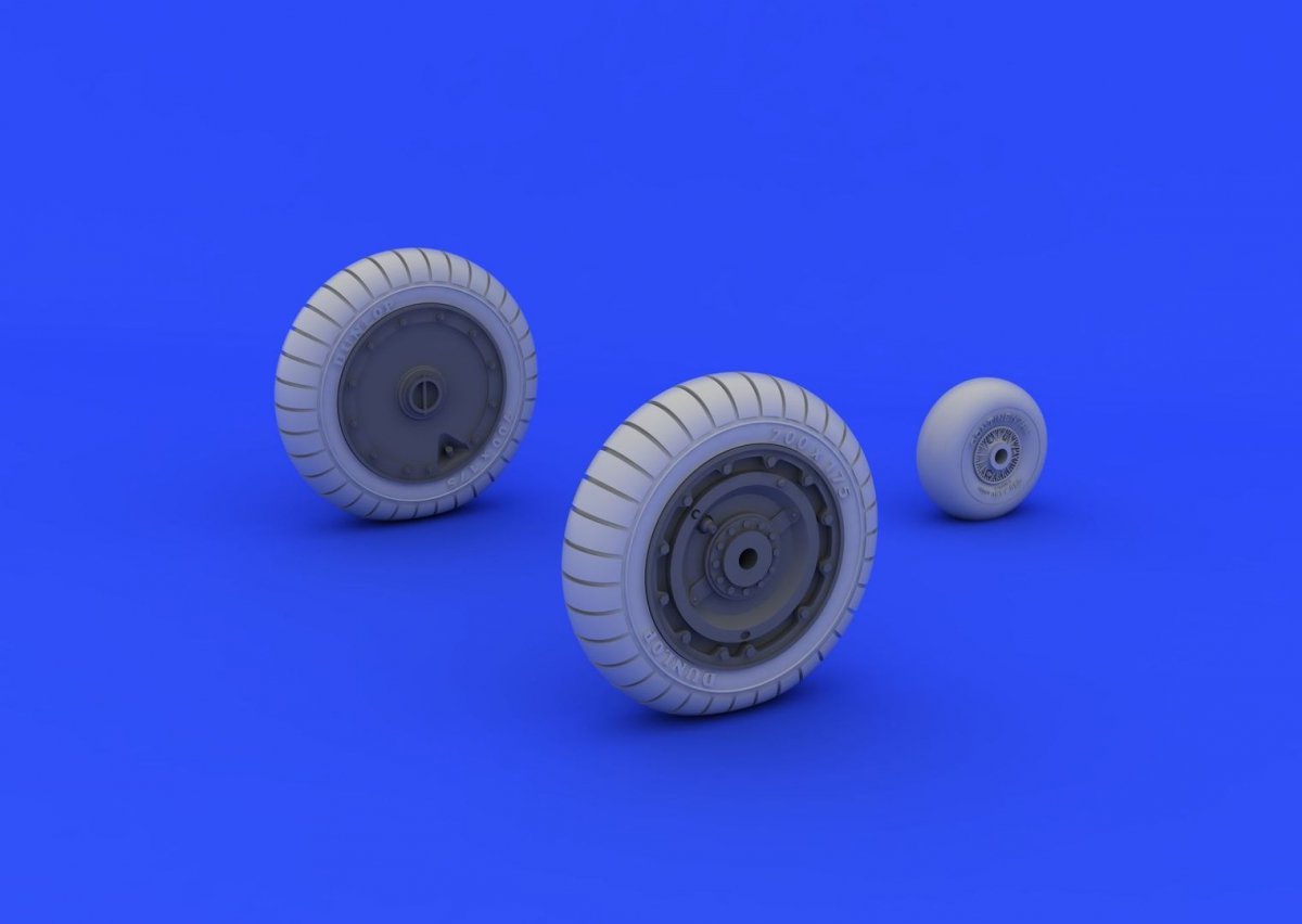 Eduard 632055 Fw 190F-8 wheels 1/32 Revell – immagine 4