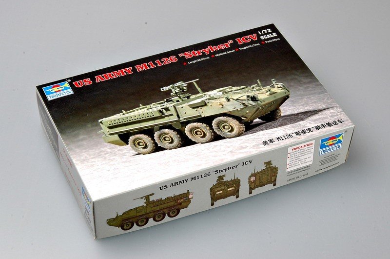 Trumpeter 07255 M1126 Stryker Infantry Carrier Vehicle 1/72 – Bild 2