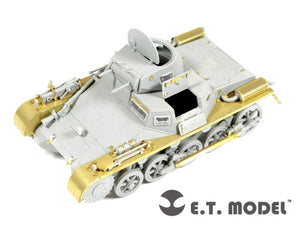 E.T. Model E35-073 WWII German Pz.Kpfw.I Ausf.A Fender (For DRAGON Kit) 1/35 – immagine 2