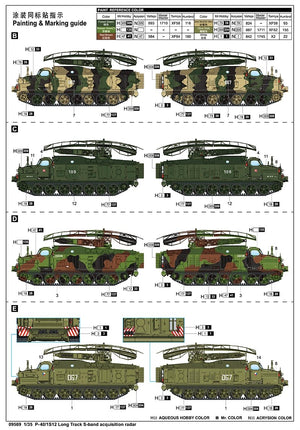 Trumpeter 09569 P-40/1S12 Long Track S-band acquisition radar 1/35 – zdjęcie 4