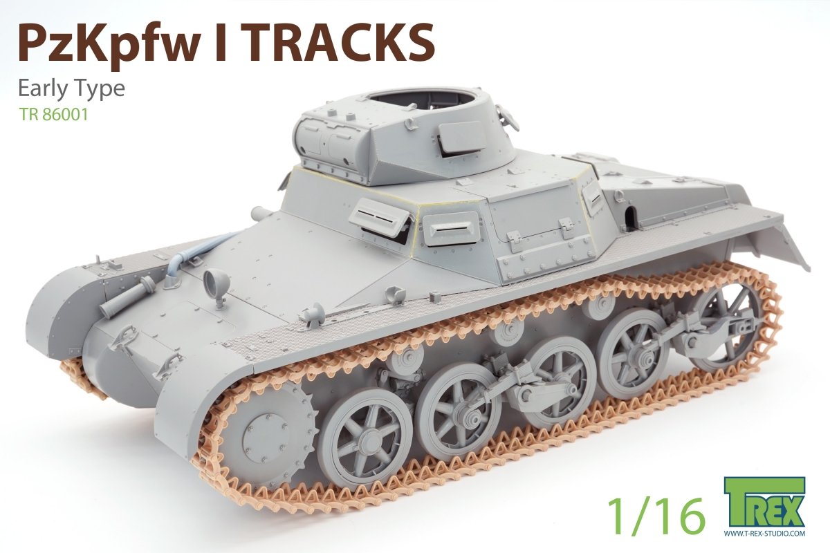 T-Rex Studio TR86001 PzKpfw I Chenilles Type ancien pour Ausf.A uniquement 1/16 – image 3
