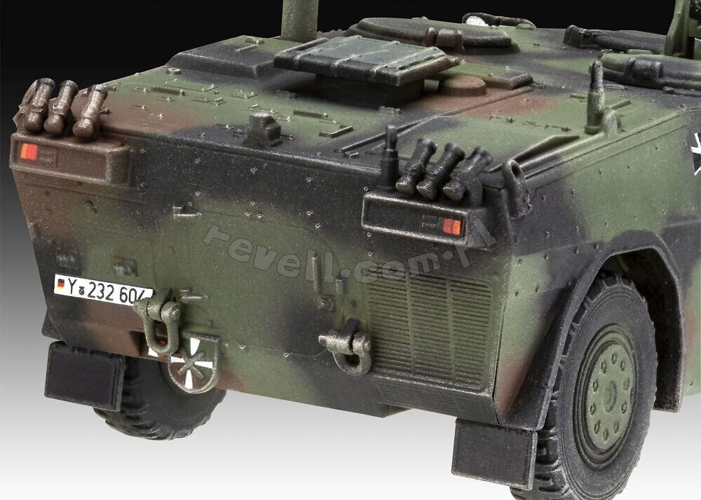 Revell 63356 Spahwagen Fennek Model Set 1/72 – zdjęcie 4