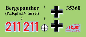 ICM 35360 Bergepanther with Pz.Kpfw.IV Turret 1/35 – imagen 3