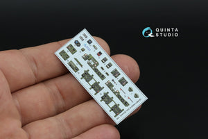 Quinta Studio QD48611 A6M2-K Zero 3D-Printed &amp;amp; coloured Interior on decal paper (Eduard) 1/48 – immagine 5