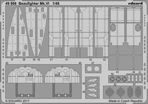Eduard 49868 Beaufighter Mk. VI TAMIYA 1/48 – Bild 2