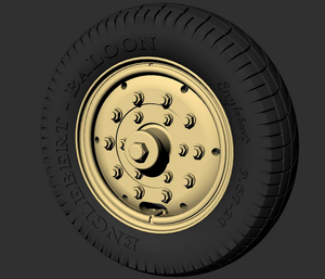 Panzer Art RE35-594 Rolls-Royce AC Road wheels (Engelbert) 1/35 – imagen 2