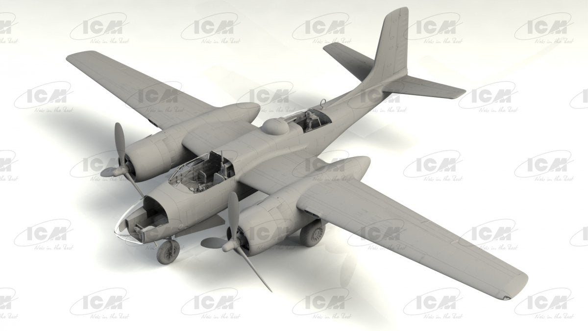 ICM 48283 A-26С-15 Invader, WWII American Bomber 1/48 – Bild 11