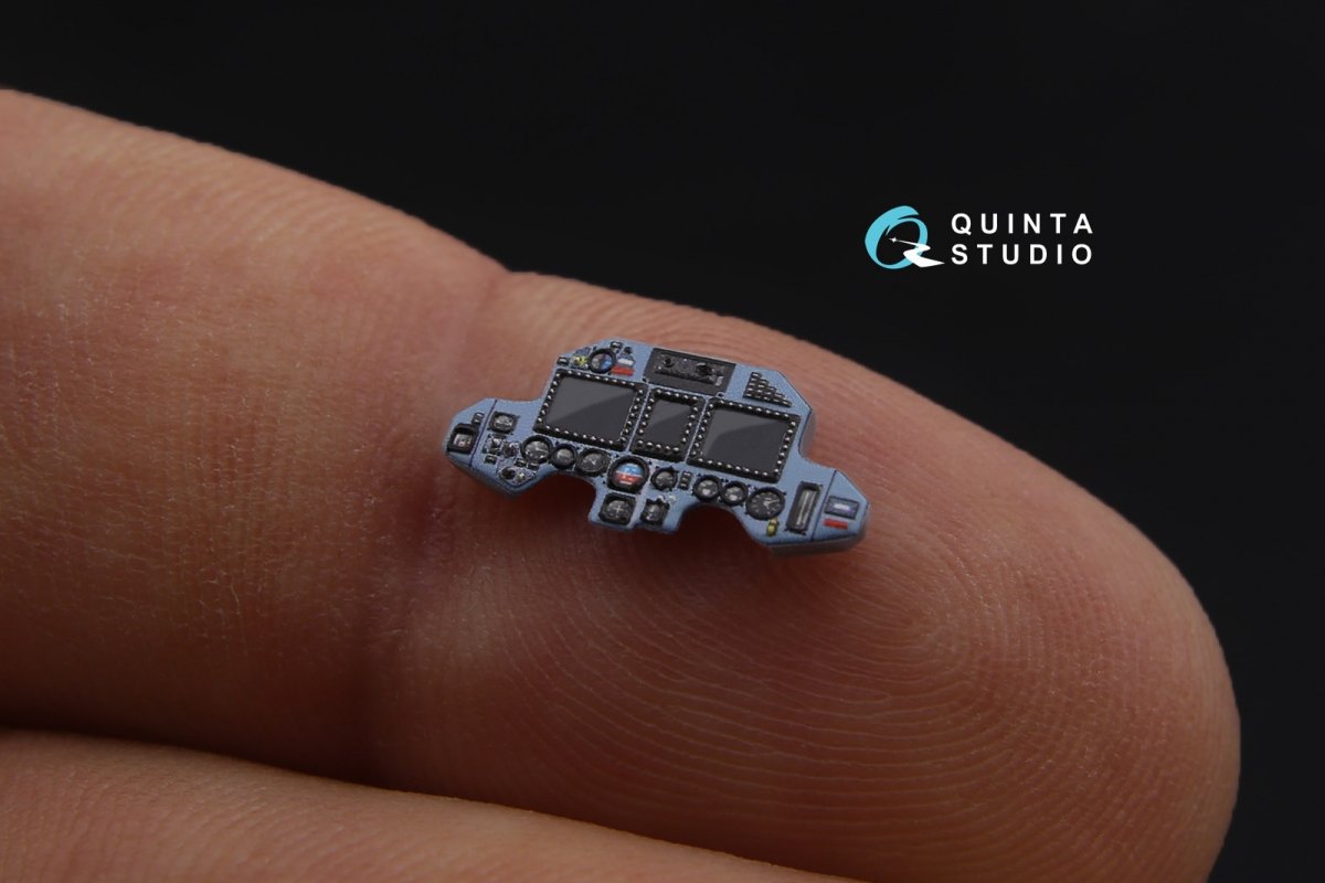 Quinta Studio QD72011 Su-27SM 3D-Printed &amp;amp; coloured Interior on decal paper (for Zvezda kit) 1/72 – imagen 6