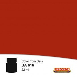 Lifecolor UA616 Regia Marina Rosso Mattone Italienne 22 ml