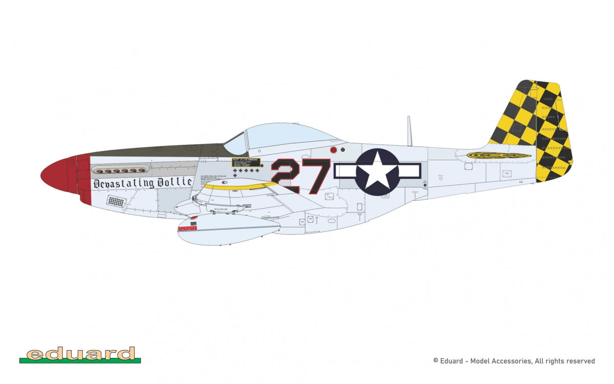 Eduard 70171 P-51D-5 Mustang - The ProfiPACK Edition 1/72 – zdjęcie 6