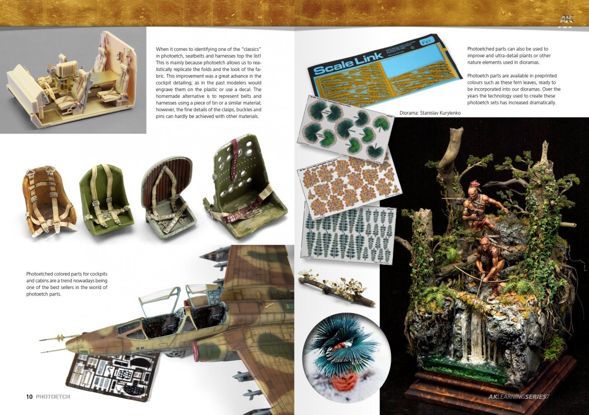 AK Interactive AK244 PHOTOETCHED PARTS. LEARNING SERIES 07 (ENGLISH) – immagine 5