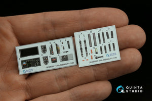 Quinta Studio QD48060 F-35A 3D-Printed &amp;amp; coloured Interior on decal paper (Meng) 1/48 – zdjęcie 8