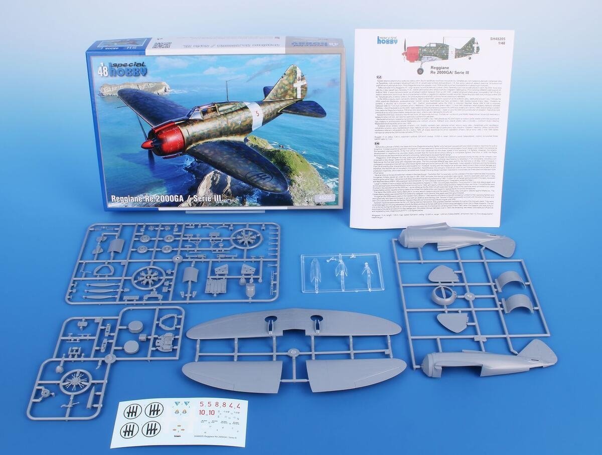 Spécial Hobby 48205 Reggiane Re.2000GA / Serie III. 1/48 – image 2