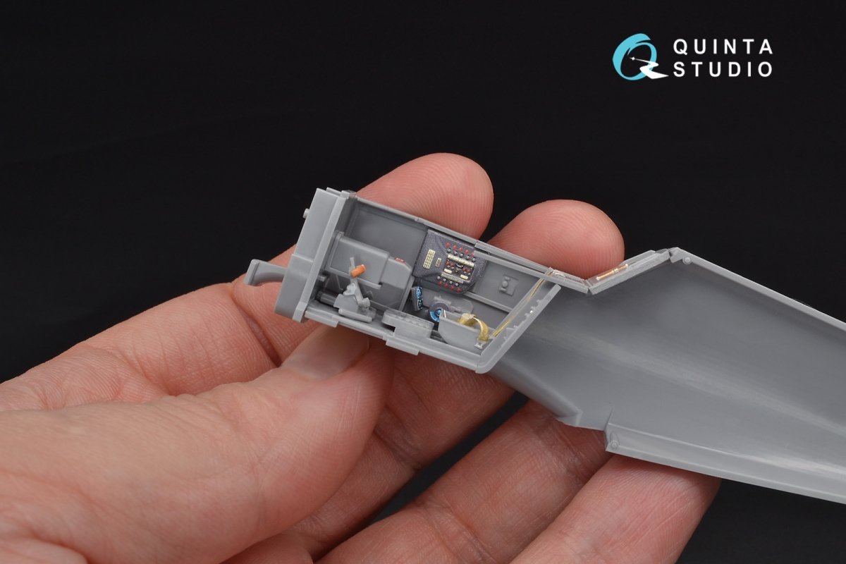 Quinta Studio QD48104 Bf 109G-6 3D-Printed &amp;amp; coloured Interior on decal paper (for Zvezda kit) 1/48 – Bild 7