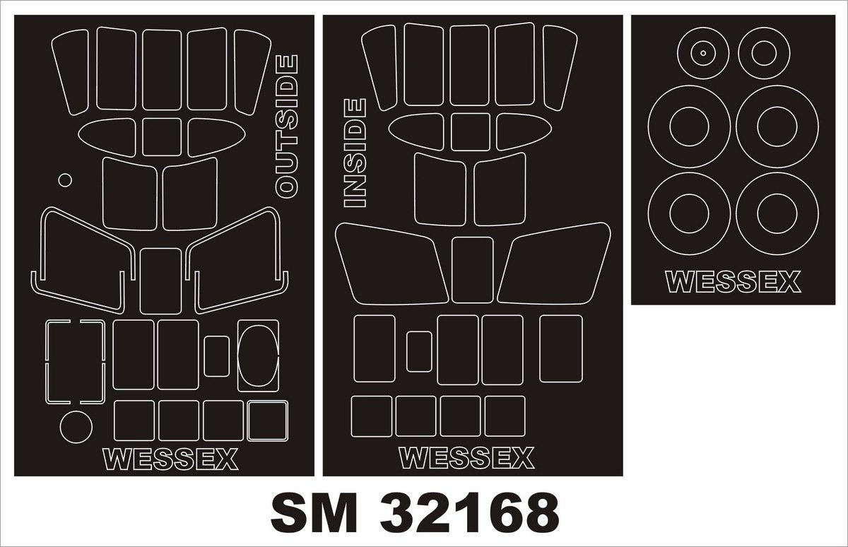 Montex SM32168 WESTLAND WESSEX FLY 1/32