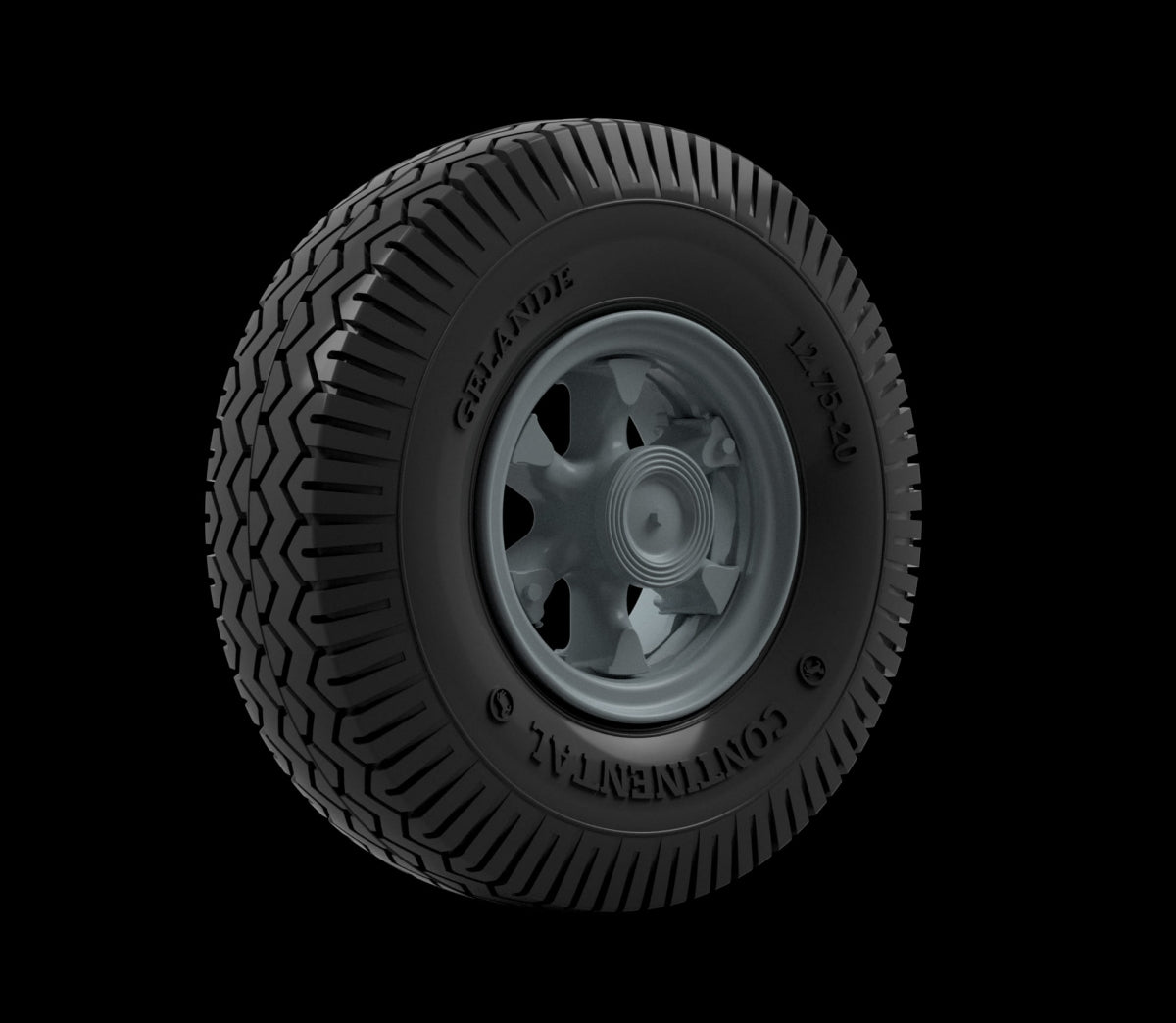 Panzer Art RE35-801 Vomag 8LR 9t truck Road wheels (Continental) 1/35 – immagine 3