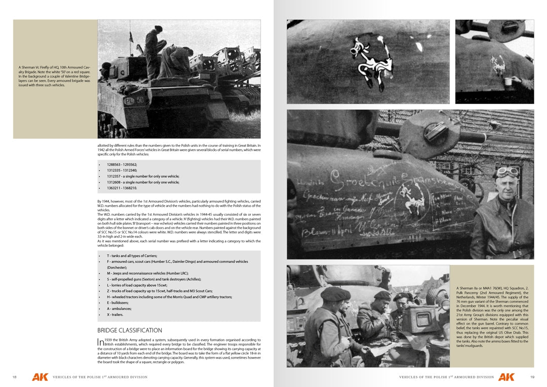AK Interactive AK130010 VEHICLES OF THE POLISH 1ST ARMOURED DIVISION – CAMOUFLAGE PROFILE GUIDE - English – zdjęcie 2