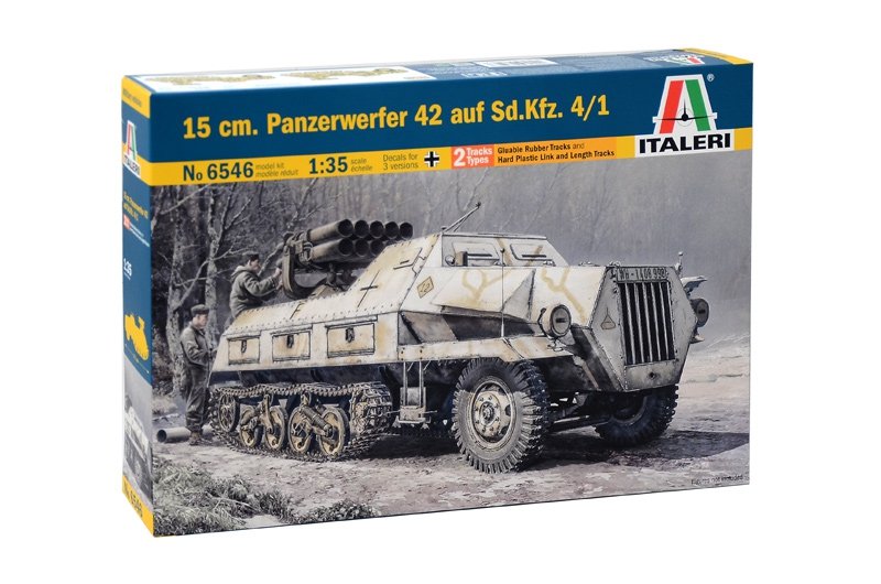 Italeri 6546 15 cm. PANZERWERFER 42 AUF SD.KFZ. 4/1 1/35