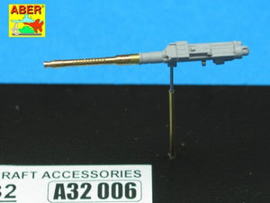 Aber A32006 Set of 2 barrels for German 13mm aircraft machine guns MG 131 (middle type) 1/32 – immagine 4