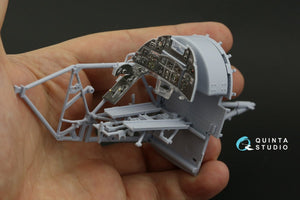 Quinta Studio QD24002 Hawker Typhoon (Car Door) 3D-Printed &amp;amp; coloured Interior on decal paper (Airfix) 1/24 – zdjęcie 4
