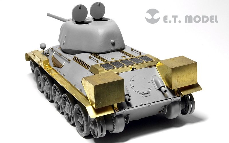 Maquette ET E35-037 Tourelle estampée pour char soviétique T-34/76 Mod.1942 de la Seconde Guerre mondiale (pour DRAGON 6487/6424) (1/35) – image 3