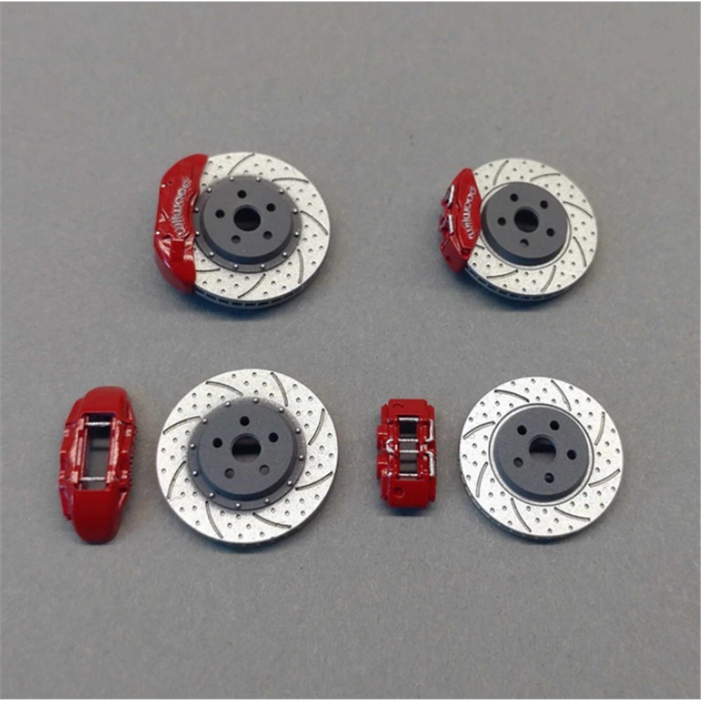 Yamamoto YMPTUN115 Universal Brake Kit Type A - 4 Pcs 1/24 – Bild 4