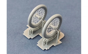Copper State Models A32-03 Nieuport Spoked Wheels 1/32 – image 3