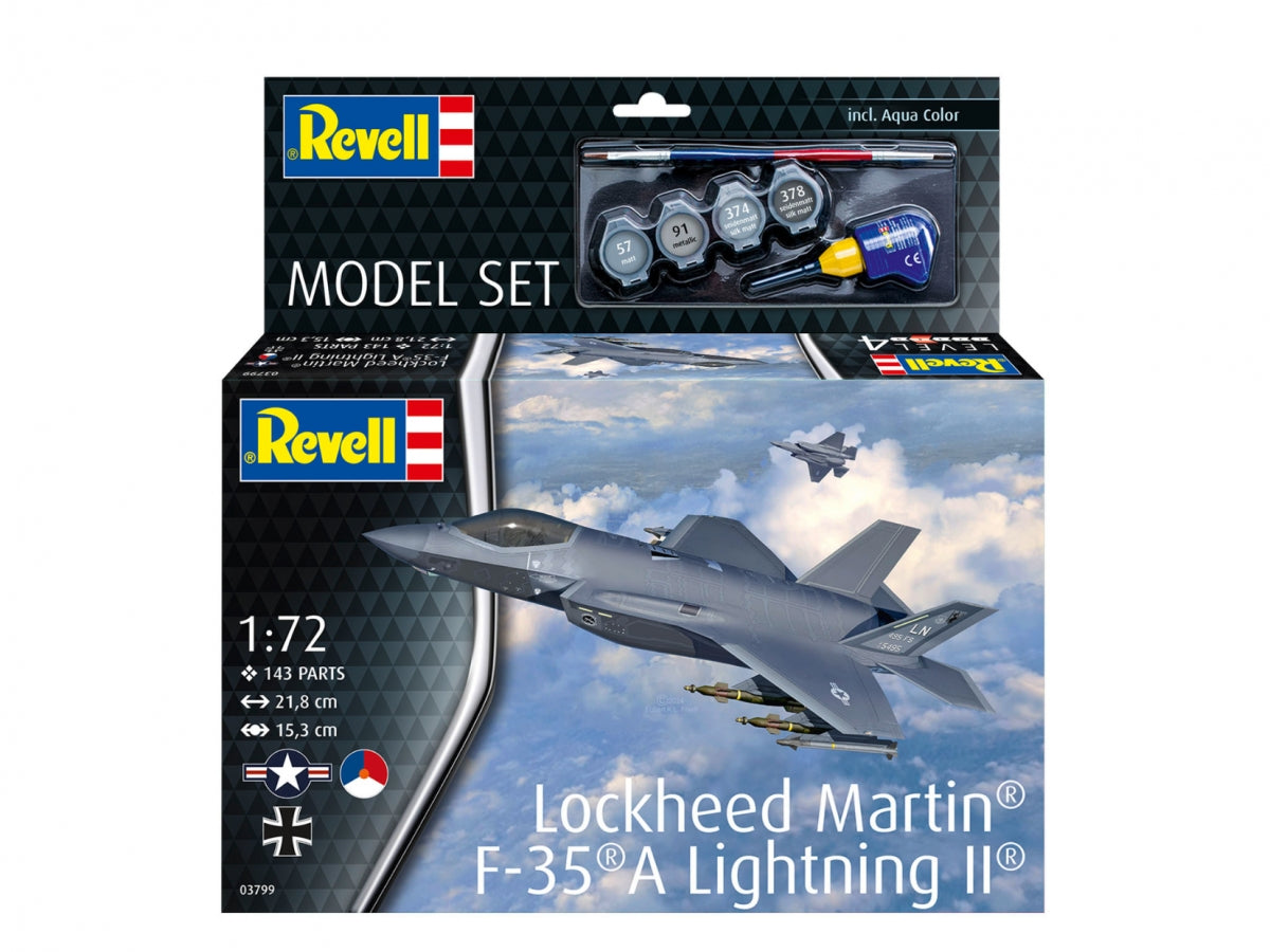 Revell 63799 Lockheed Martin F-35A Lightning II 1/72 – imagen 3