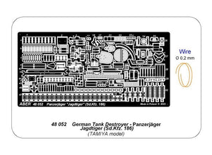 Aber 48052 Niemiecki niszczyciel czołgów Jagdtiger - Sd.Kfz. 186 / Panzerjäger Jagdtiger Sd.Kfz.186 - GERMAN TANK DESTROYER 1/48 – Bild 7
