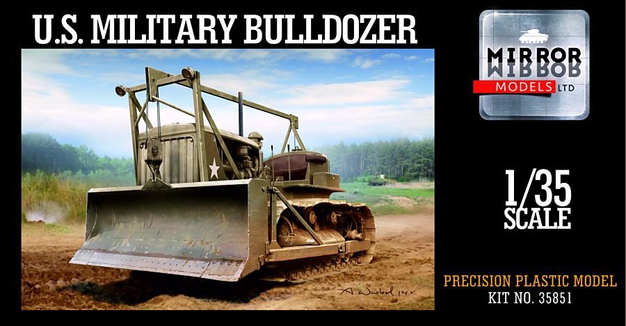 Mirror Model 35851 U.S. Military Bulldozer 1/35