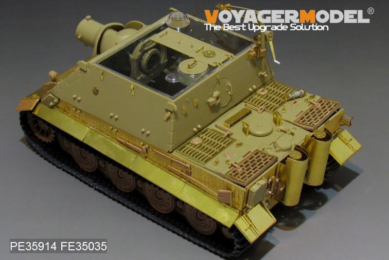 Maquette Voyager PE35914 SturmTiger allemand de base de la Seconde Guerre mondiale pour RMF 1/35 – image 6