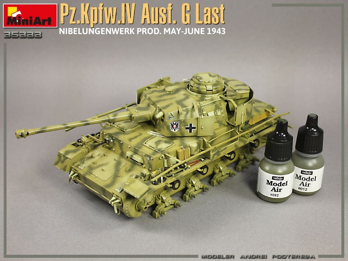 MiniArt 35333 Pz.Kpfw.IV Ausf. G Last/Ausf. H Early. NIBELUNGENWERK PROD. MAY-JUNE 1943. 2 IN 1 INTERIOR KIT 1/35 – Bild 22