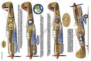 Kagero 19010 Curtiss P-40 Warhawk (Tomahawk/Kittyhawk) EN/PL – imagen 4