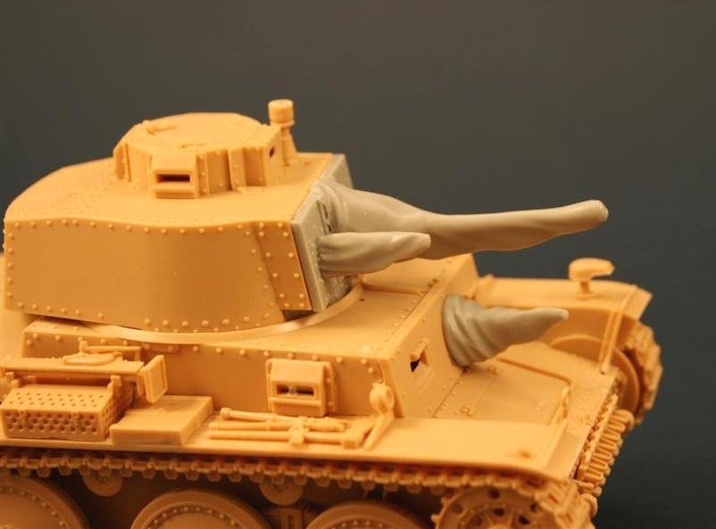 Panzer Art RE35-122 A7 Barrels with canvas cover for Panzer 38(t) 1/35 – Bild 4