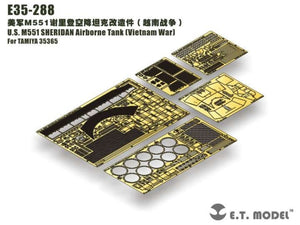 E.T. Model E35-288 U.S. M551 SHERIDAN Airborne Tank Vietnam War For TAMIYA 35365 – Bild 2