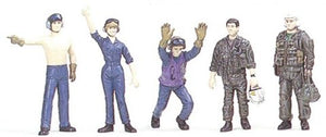 Fujimi 723457 Flight Deck Crew &amp;amp; Carrier Tractor 1/72 – immagine 4