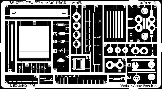 Eduard 35270 T-34/76 Model 1942 1/35 Zvezda – Bild 2