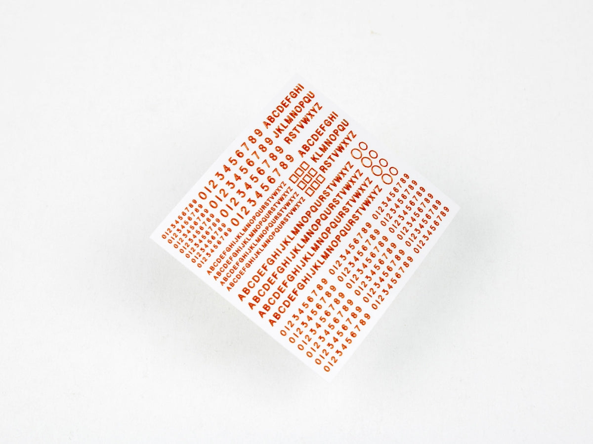 Red Fox Studio QS-35016 Numéros et lettres pour véhicules blindés britanniques vol.01 1/35 – image 5