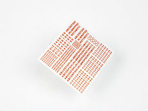 Red Fox Studio QS-35016 Numéros et lettres pour véhicules blindés britanniques vol.01 1/35 – image 5